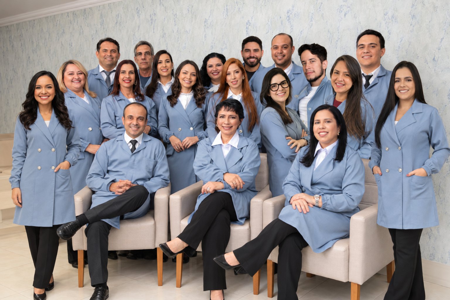 Equipe do Centro Odontológico Mangabeira